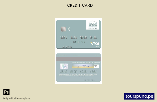lista para imprimir plantilla de tarjeta de débito visa SKNA Bank de Saint Kitts
